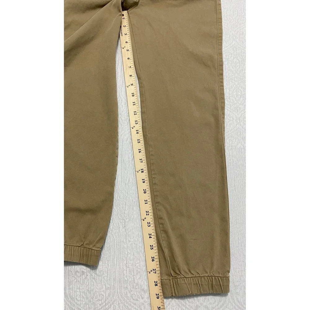 Urban Pipeline Jogger‎ Pants Khaki Chino Stretch Drawstring Men's 30x29
